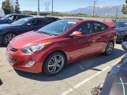 Vehiculos salvage en venta de Copart Rancho Cucamonga, CA: 2013 Hyundai Elantra GLS