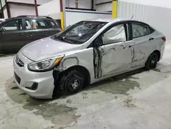 Salvage cars for sale at Lawrenceburg, KY auction: 2015 Hyundai Accent GLS