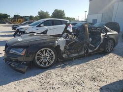 Salvage cars for sale from Copart Apopka, FL: 2013 Audi A8 L Quattro