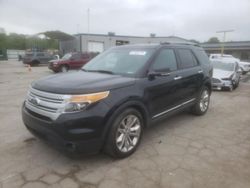 Ford Explorer salvage cars for sale: 2014 Ford Explorer XLT