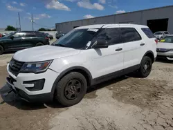 Salvage cars for sale from Copart Jacksonville, FL: 2017 Ford Explorer Police Interceptor