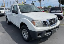 Salvage trucks for sale at Sacramento, CA auction: 2015 Nissan Frontier S