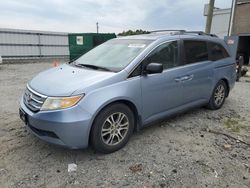 Salvage cars for sale at Fredericksburg, VA auction: 2011 Honda Odyssey EXL