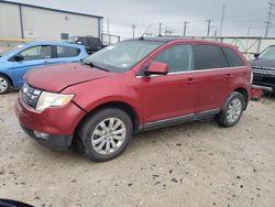 Salvage cars for sale from Copart Haslet, TX: 2008 Ford Edge Limited