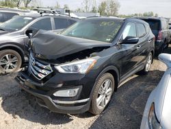 Salvage cars for sale at Bridgeton, MO auction: 2015 Hyundai Santa FE Sport