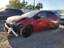 Salvage cars for sale from Copart Riverview, FL: 2018 Toyota Corolla L