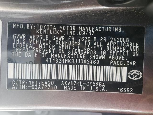 2018 Toyota Camry Hybrid