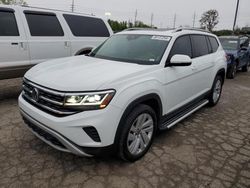 Salvage cars for sale at Bridgeton, MO auction: 2021 Volkswagen Atlas SEL