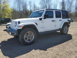 Salvage cars for sale at Bowmanville, ON auction: 2023 Jeep Wrangler Sahara 4XE