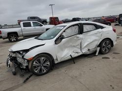 Salvage cars for sale at Wilmer, TX auction: 2017 Honda Civic EX