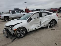 Salvage cars for sale from Copart Wilmer, TX: 2017 Honda Civic EX