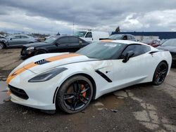 Salvage cars for sale from Copart Woodhaven, MI: 2016 Chevrolet Corvette Stingray Z51 2LT