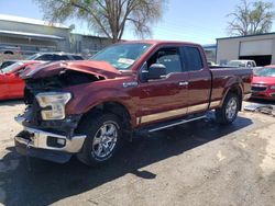 Ford salvage cars for sale: 2016 Ford F150 Super Cab