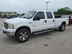Salvage cars for sale at Wilmer, TX auction: 2005 Ford F250 Super Duty