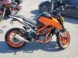 Salvage motorcycles for sale at San Diego, CA auction: 2020 KTM 390 Duke