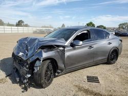 Salvage cars for sale at San Martin, CA auction: 2014 Infiniti Q50 Base