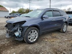 Salvage cars for sale from Copart Columbus, OH: 2013 Chevrolet Traverse LT