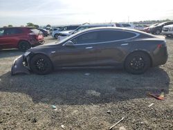 Salvage cars for sale at Antelope, CA auction: 2013 Tesla Model S