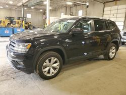 Salvage cars for sale at Blaine, MN auction: 2018 Volkswagen Atlas SE