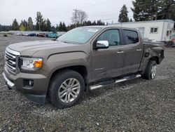 GMC Canyon salvage cars for sale: 2016 GMC Canyon SLT