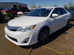 Salvage cars for sale at Elgin, IL auction: 2012 Toyota Camry Hybrid