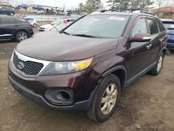 Salvage cars for sale at New Britain, CT auction: 2012 KIA Sorento Base