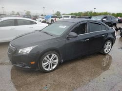 Salvage cars for sale at Indianapolis, IN auction: 2014 Chevrolet Cruze LTZ