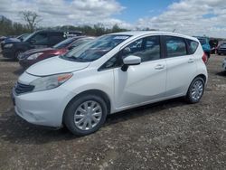 Salvage cars for sale from Copart Des Moines, IA: 2016 Nissan Versa Note S