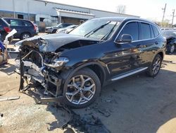 BMW x3 xdrive30i salvage cars for sale: 2022 BMW X3 XDRIVE30I