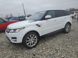 Land Rover Range Rover salvage cars for sale: 2017 Land Rover Range Rover Sport HSE