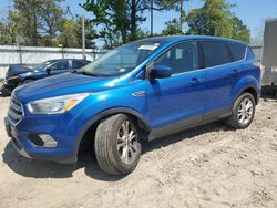Vehiculos salvage en venta de Copart Hampton, VA: 2017 Ford Escape SE