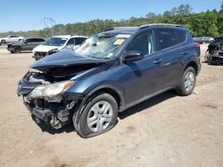 Salvage cars for sale at Greenwell Springs, LA auction: 2014 Toyota Rav4 LE