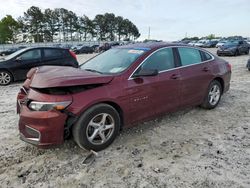Salvage cars for sale at Loganville, GA auction: 2016 Chevrolet Malibu LS