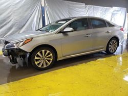 Vehiculos salvage en venta de Copart Indianapolis, IN: 2015 Hyundai Sonata Sport
