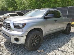 Salvage trucks for sale at Waldorf, MD auction: 2008 Toyota Tundra Double Cab