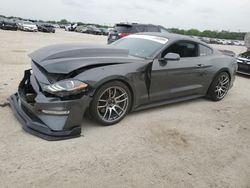 Salvage cars for sale from Copart San Antonio, TX: 2019 Ford Mustang GT