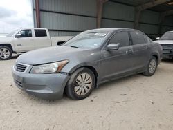 Vehiculos salvage en venta de Copart Houston, TX: 2009 Honda Accord LX