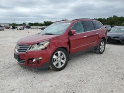 Salvage cars for sale from Copart New Braunfels, TX: 2013 Chevrolet Traverse LTZ