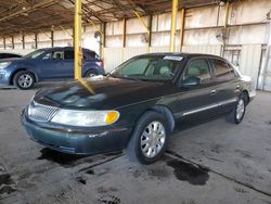 Lincoln salvage cars for sale: 2001 Lincoln Continental