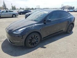 Tesla salvage cars for sale: 2020 Tesla Model Y