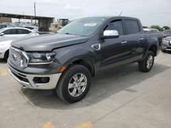 Salvage cars for sale at Grand Prairie, TX auction: 2019 Ford Ranger XL