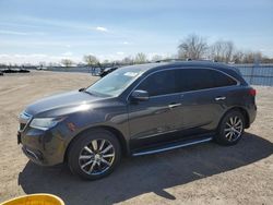 Vehiculos salvage en venta de Copart Ontario Auction, ON: 2016 Acura MDX Elite