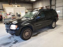 Salvage cars for sale at Rogersville, MO auction: 2003 Jeep Grand Cherokee Limited