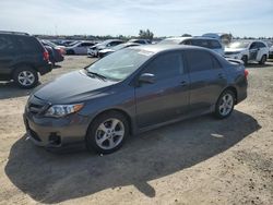 Salvage cars for sale at Antelope, CA auction: 2013 Toyota Corolla Base