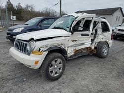 Salvage cars for sale at York Haven, PA auction: 2005 Jeep Liberty Limited