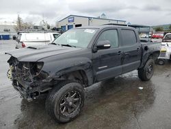 Salvage cars for sale from Copart San Martin, CA: 2013 Toyota Tacoma Double Cab Prerunner