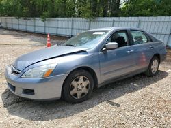 Salvage cars for sale at Knightdale, NC auction: 2007 Honda Accord LX