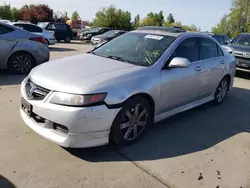 Acura salvage cars for sale: 2005 Acura TSX