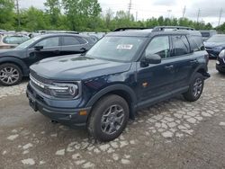 Salvage cars for sale at Cahokia Heights, IL auction: 2023 Ford Bronco Sport Badlands