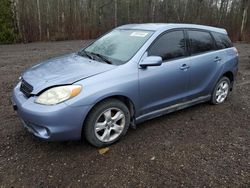 Toyota Corolla salvage cars for sale: 2006 Toyota Corolla Matrix XR